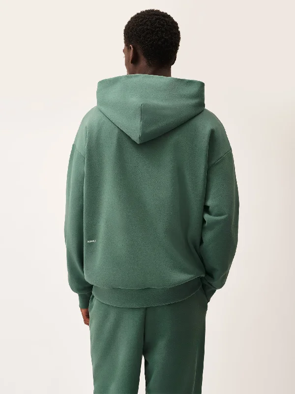 365 Midweight Hoodie—forest green