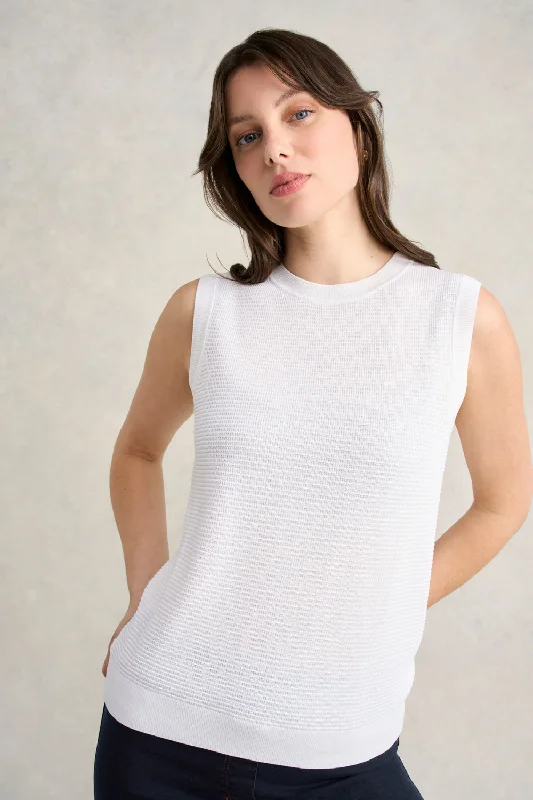 Silk Blend Knit Tank