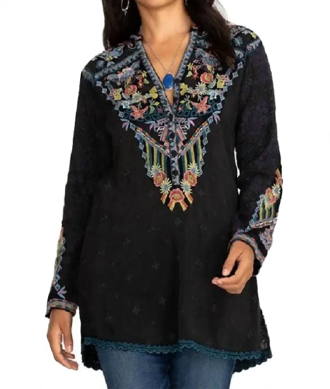 Croydon Tunic In Black