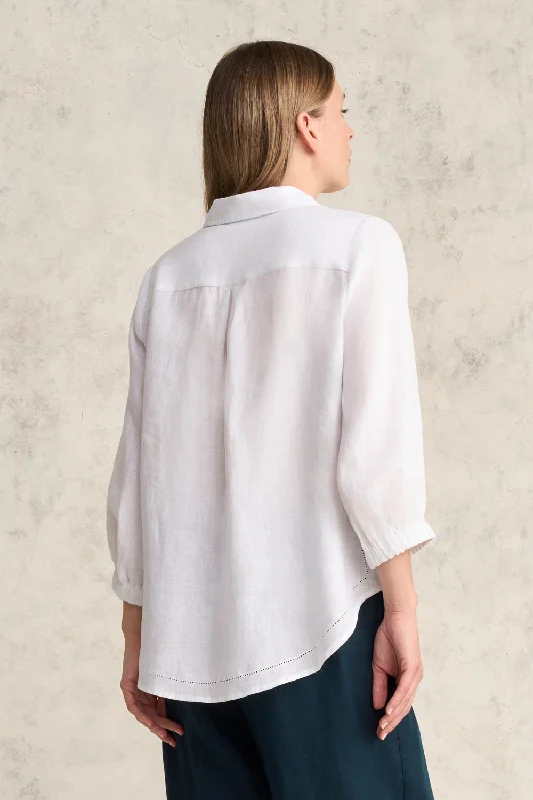 Essential Linen Shirt - White