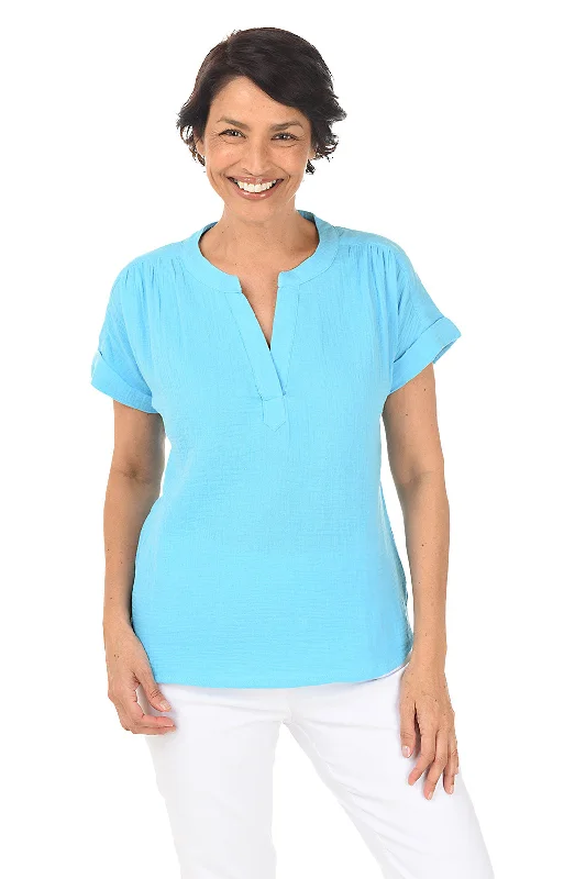 CLEAR TURQUOISE / XL