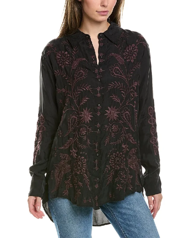 Johnny Was Chloe Oversized Shirt Tunic