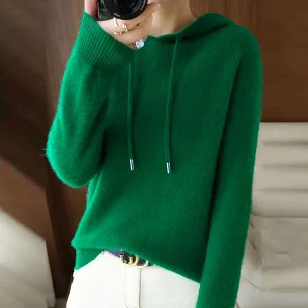 Knitted Long Sleeve Shift Sweater