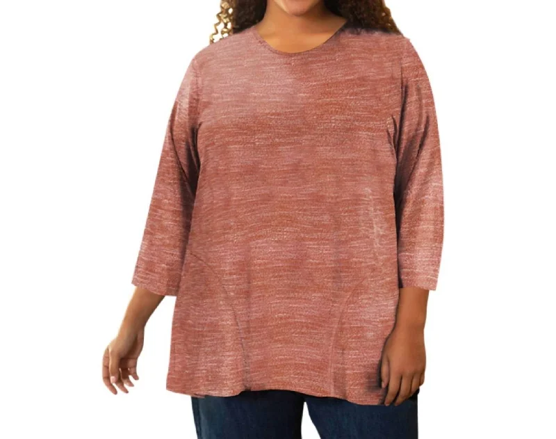 Plus Size 3X / heathered red