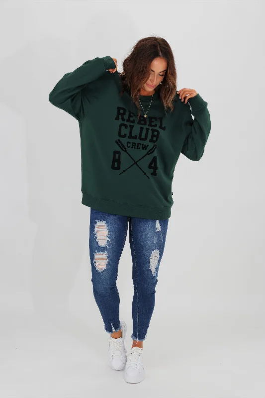 Rebel Club by Shine On Rowing Crew Green