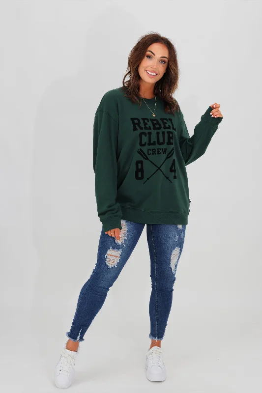 Rebel Club by Shine On Rowing Crew Green