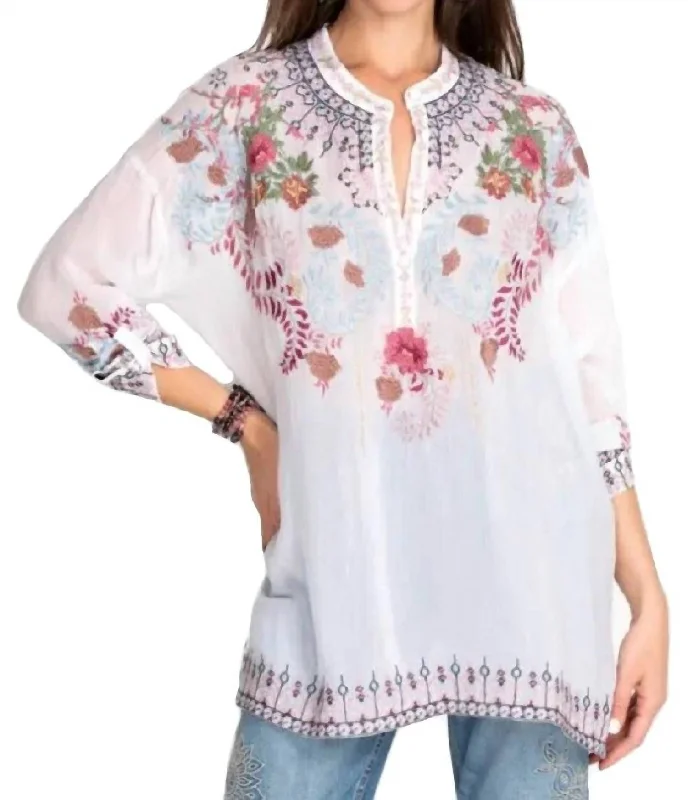 Sundae Tunic In White