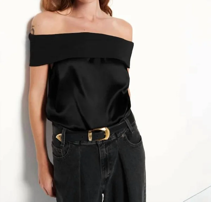 Vera Top In Black