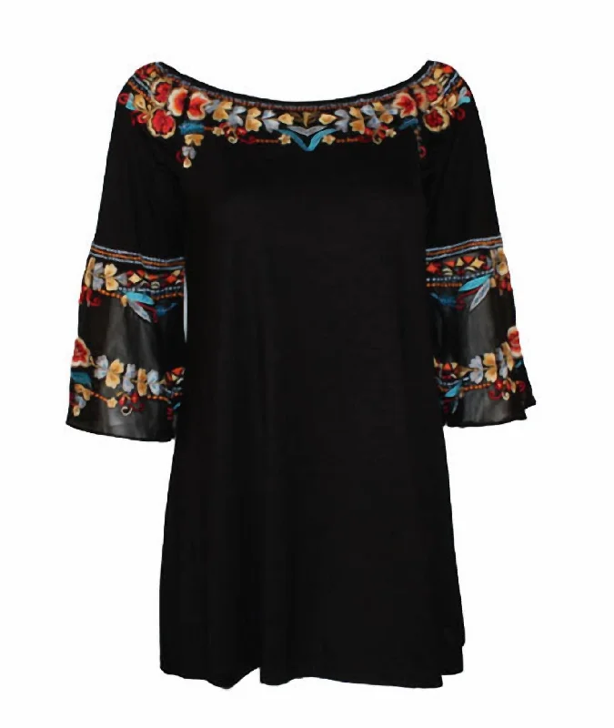 Women's St Tropez Tunic In Black