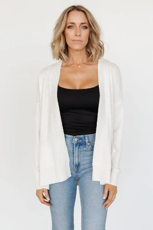 Bennett Pocket Cardigan | Ivory