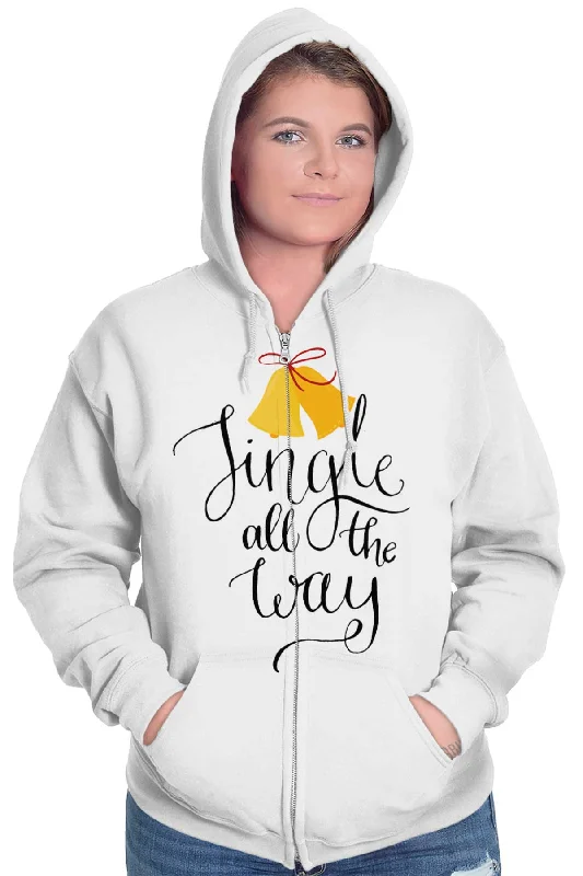 Jingle All The Way Zip Hoodie