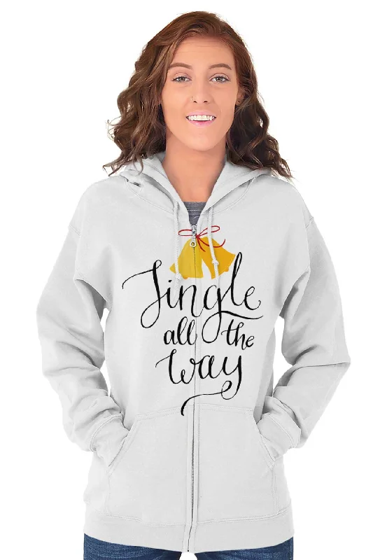 Jingle All The Way Zip Hoodie