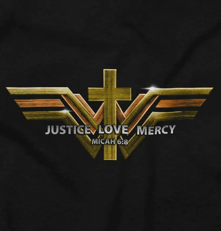 Justice Love Mercy Sleeveless T-Shirt