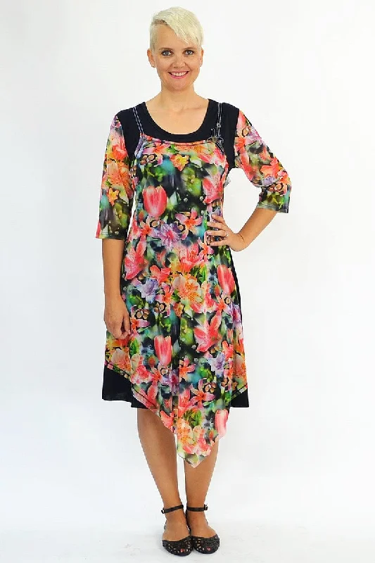 Shirley's Garden of Flowers Tunic