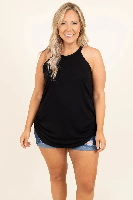 Simply Elegant Tank, Black