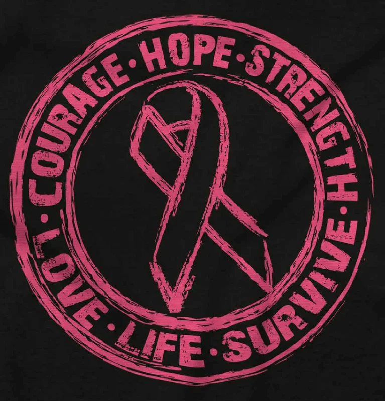 Courage Life Survive T Shirt