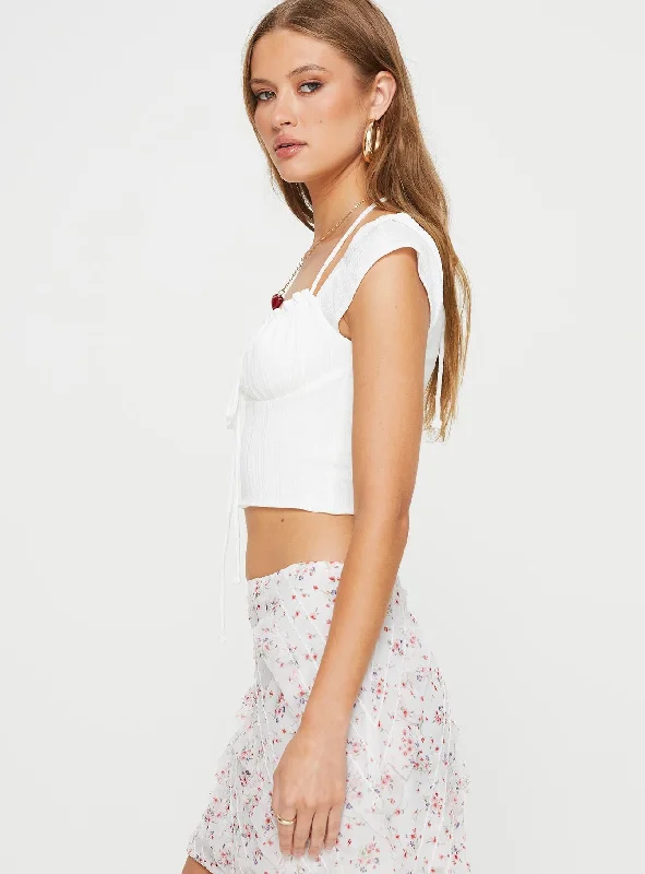 Kealey Top White