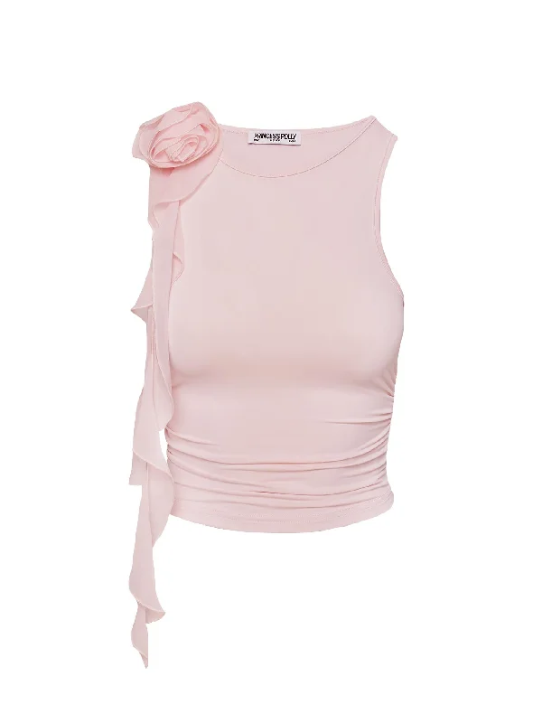 Lanco Rosetta Top Pink