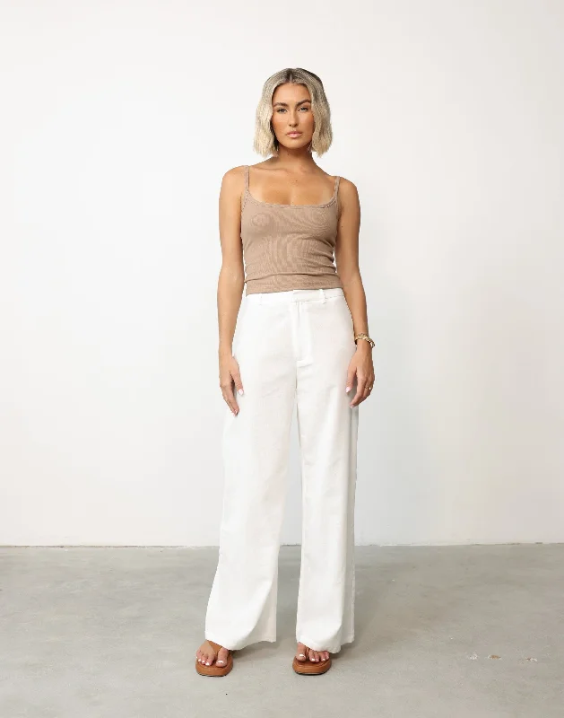 Malina Cami Top (Light Mocha)