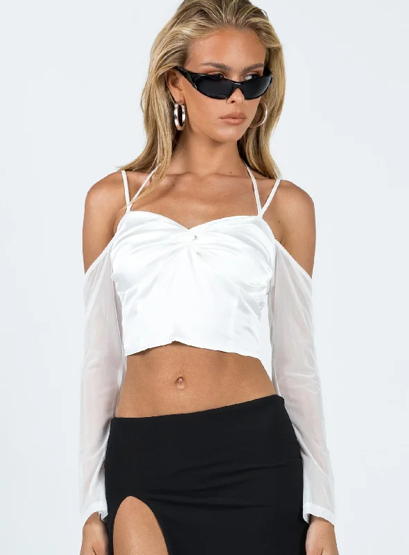 Promenade Top Ivory