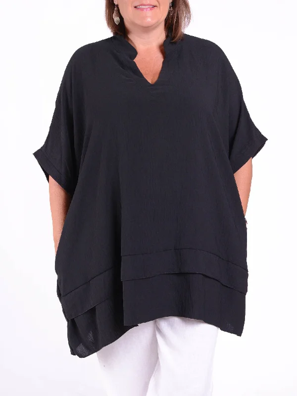 Oversized Lagenlook Tunic with pockets - TP1005