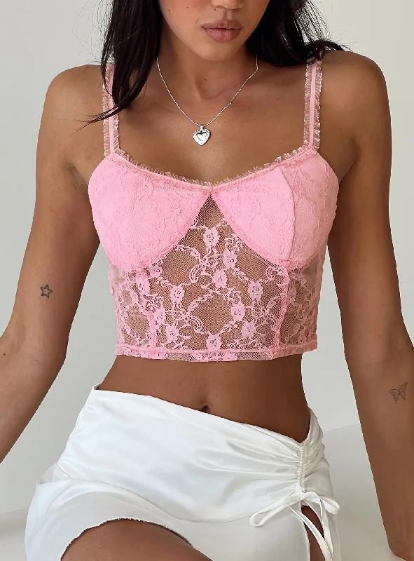 Saleno Top Pink