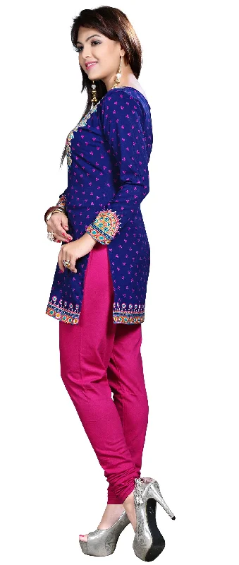 Stylish Blue Short Kurtis for Women – Elegant Indian Kurti