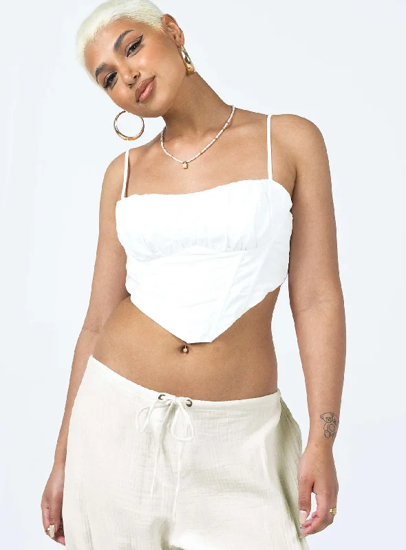 Tennille Top White