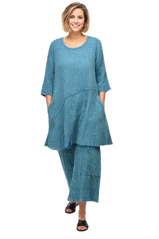 Tulip Clothing Kyrie Dress/Tunic Teal