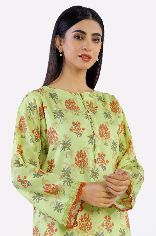 Lemon Printed Kurti