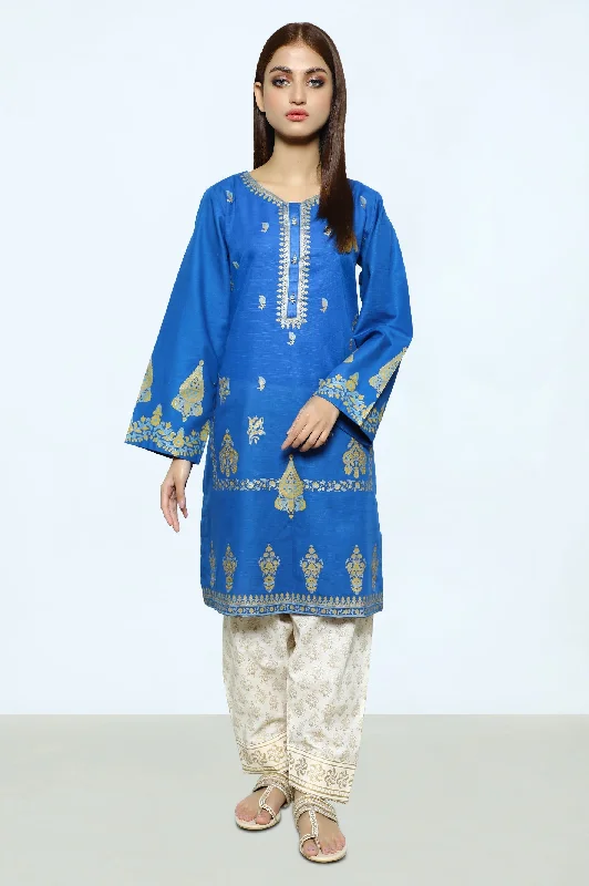 Blue Printed Kurti