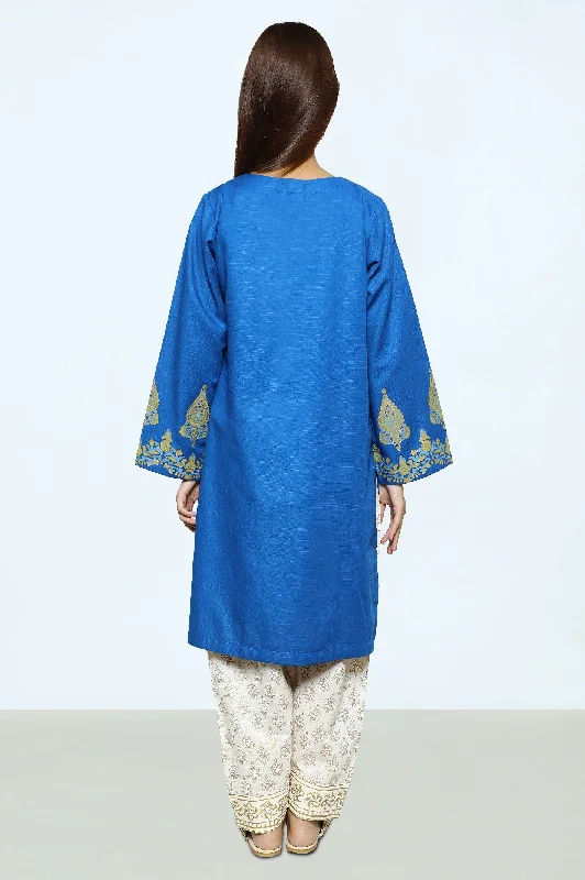 Blue Printed Kurti