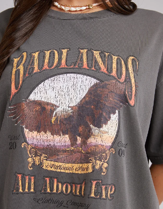 All About Eve Badlands Tee Charcoal