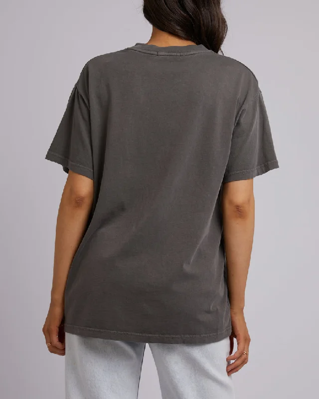 All About Eve Empire Oversized Tee Charcoal