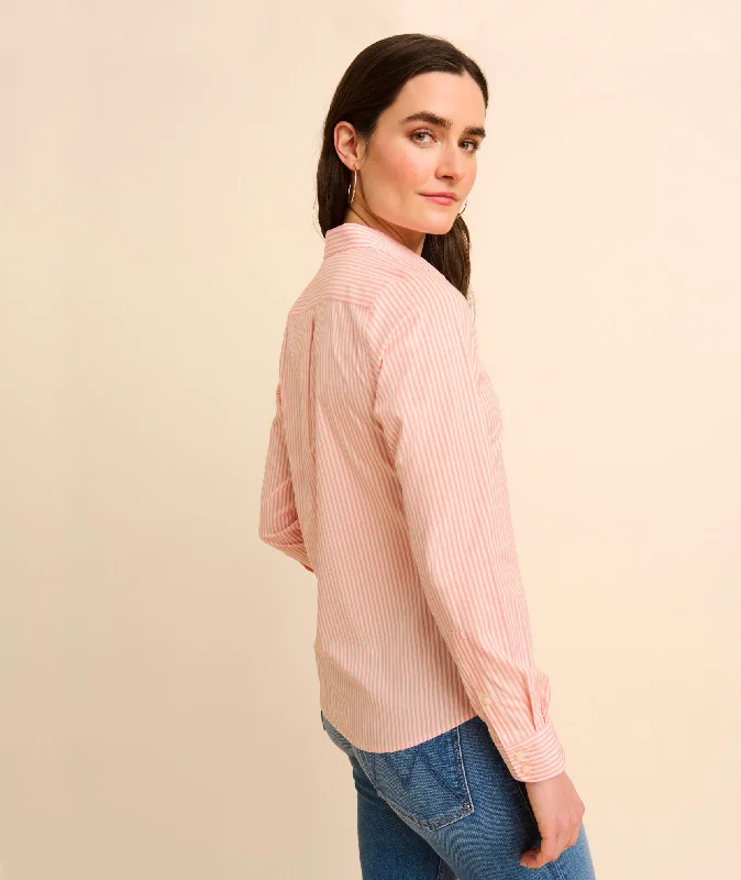 Wrinkle-Free Stretch Cotton Bella Shirt