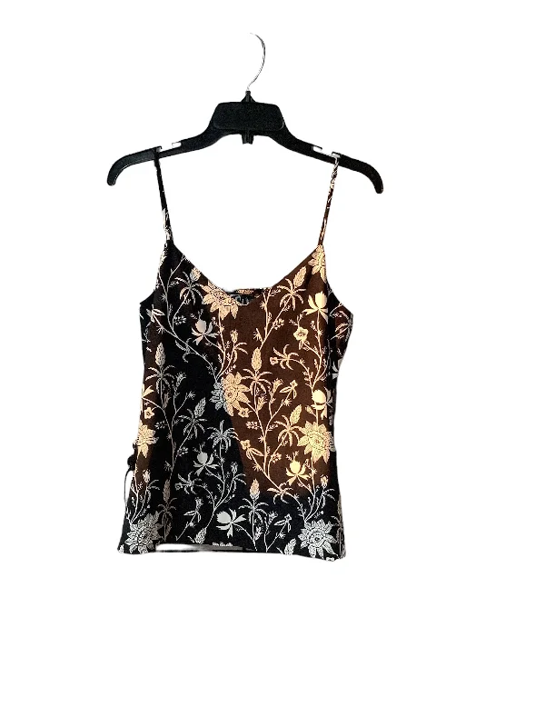 Black & Cream Top Sleeveless Scotch & Soda, Size M