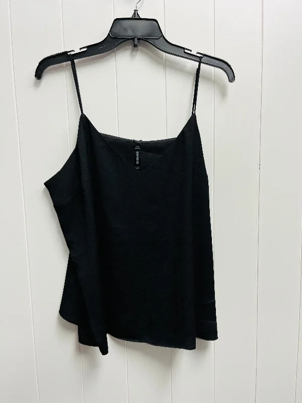 Black Top Sleeveless Express, Size Xl