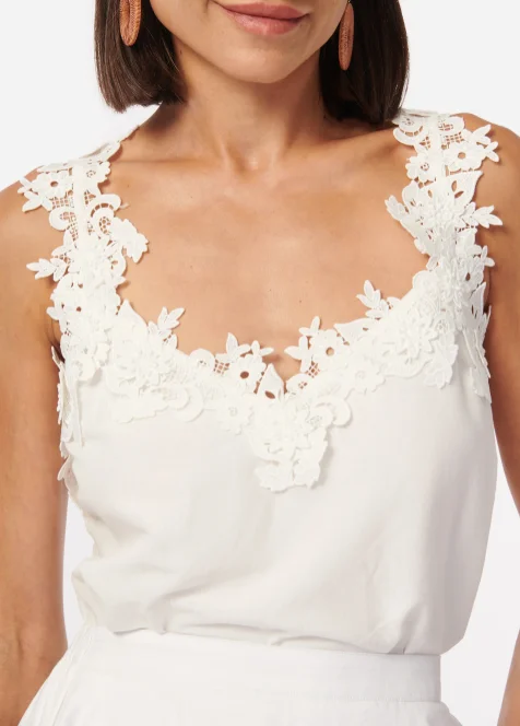 Cami NYC Lace Camisole White