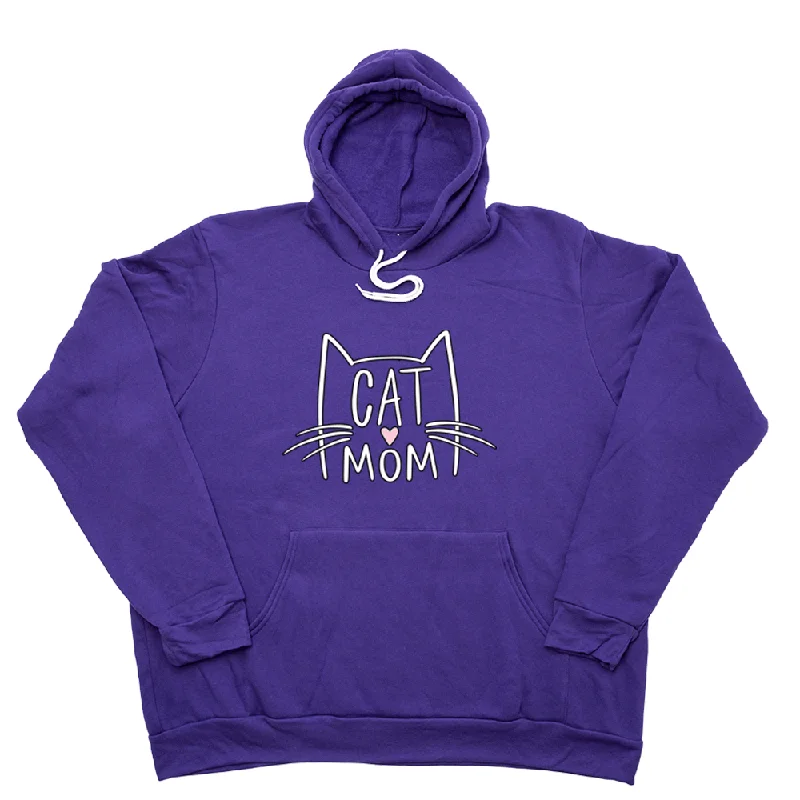 Cat Mom Giant Hoodie