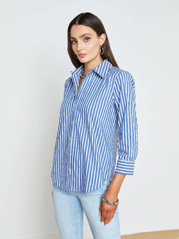 Daniella Striped Blouse