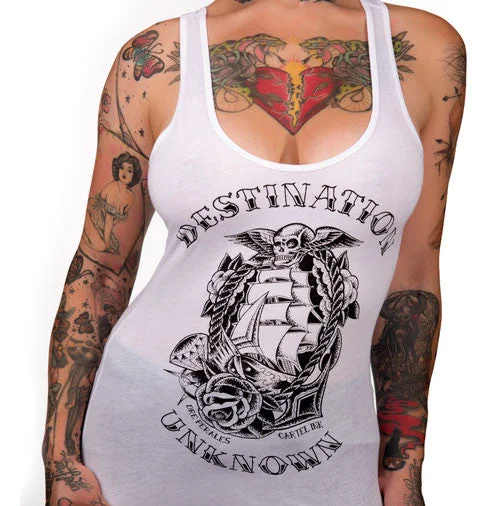 Destination Unknown Women's Racer Back Tank Top