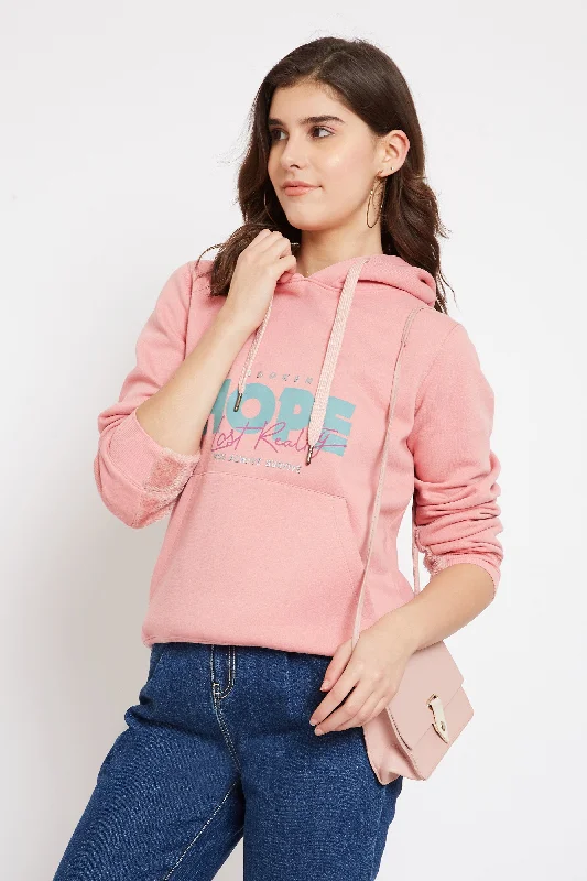 Madame Pink Printed Sweatshirt