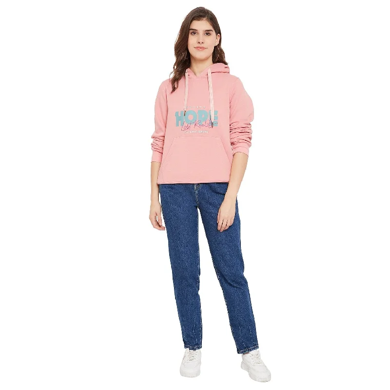 Madame Pink Printed Sweatshirt