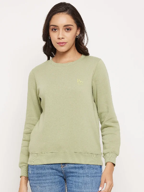 Madame  Green Sweatshirt