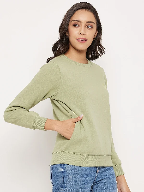 Madame  Green Sweatshirt