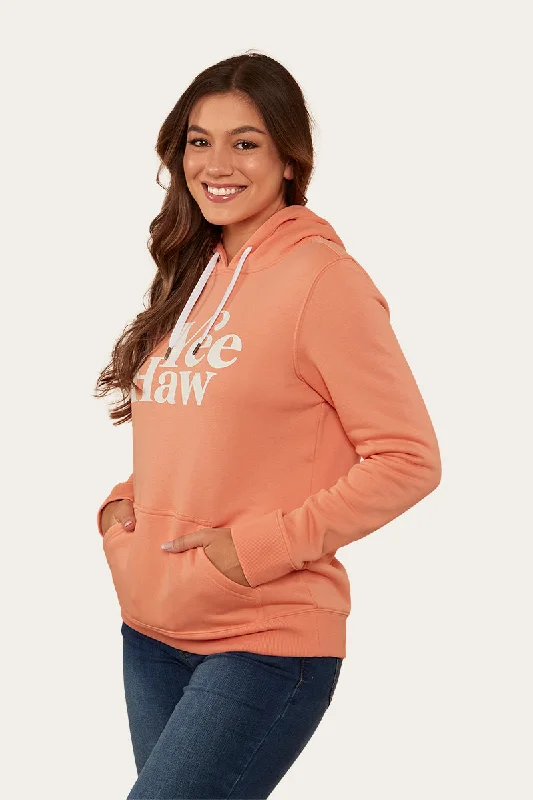 Melrose Womens Hoodie - Coral