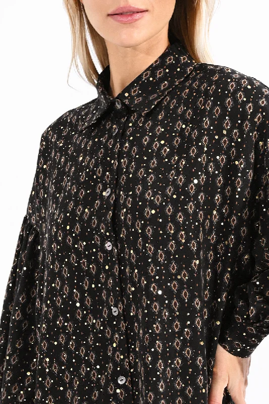 Molly Bracken Woven Shirt Black Jude