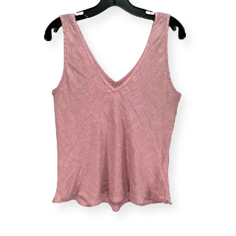 Pink Top Sleeveless Unknown Brand, Size Os