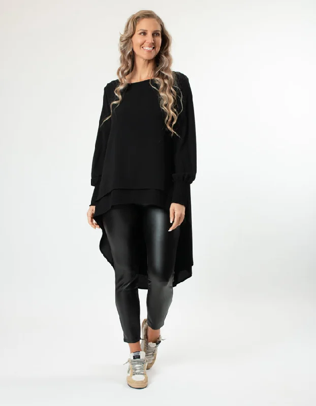 Stella + Gemma Havana Top Black