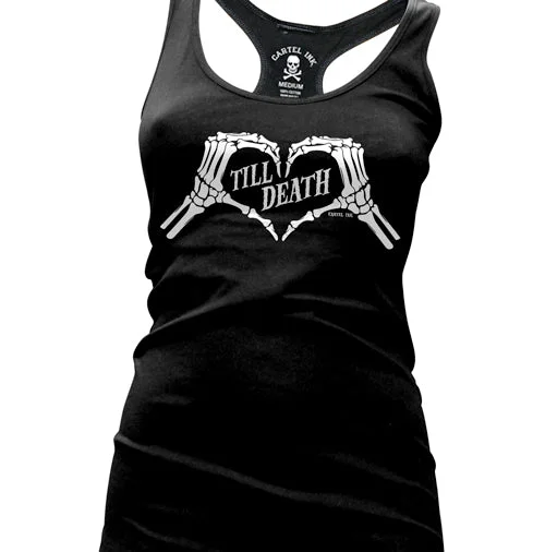 Till Death Women's Racer Back Tank Top